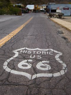 Oatman on Route 66!